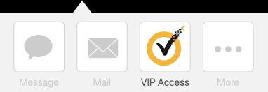 When you first install the app, it will request permission to access your phone contacts so they appear in the app. Symantec Ice