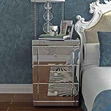 Our expansive bedside table collection provides the perfect bedroom. High Quality Mirrored Bedside Cabinet Bedside Table Chest Of 3 Drawers Bedroom Furniture Living Room Cabinets Aliexpress