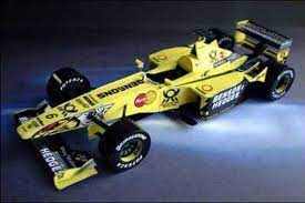 F1 Paper Model Jordan 197 Ver 2 Paper Car Free Vehicle Paper Model Download Paper Models Paper Car Car Papercraft