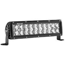 Rigid Industries 10 E Series Pro Led Light Bar White Combo 110313