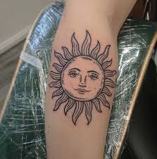 The symbolism of the sun is obvious. Top 67 Best Simple Sun Tattoo Ideas 2021 Inspiration Guide