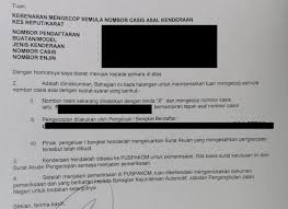 Surat rasmi lantikan wakil (sekiranya kereta tersebut. No Cesi Diganggu Atau Digores Ini Yang Anda Perlu Buat Mekanika