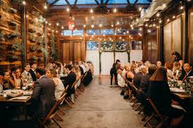 Family Style Wedding Dinner Service At Brooklyn Winery Is The Ideal Combination Of Casual And Upscale Brooklyn Winery Winery Weddings New York Wedding Venues