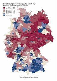 Deutschland Schrumpft Bis 2030 In Diesen Regionen Will Kaum Einer Mehr Wohnen Landkarte Deutschland Deutschland Karte Bundeslander Karte Deutschland