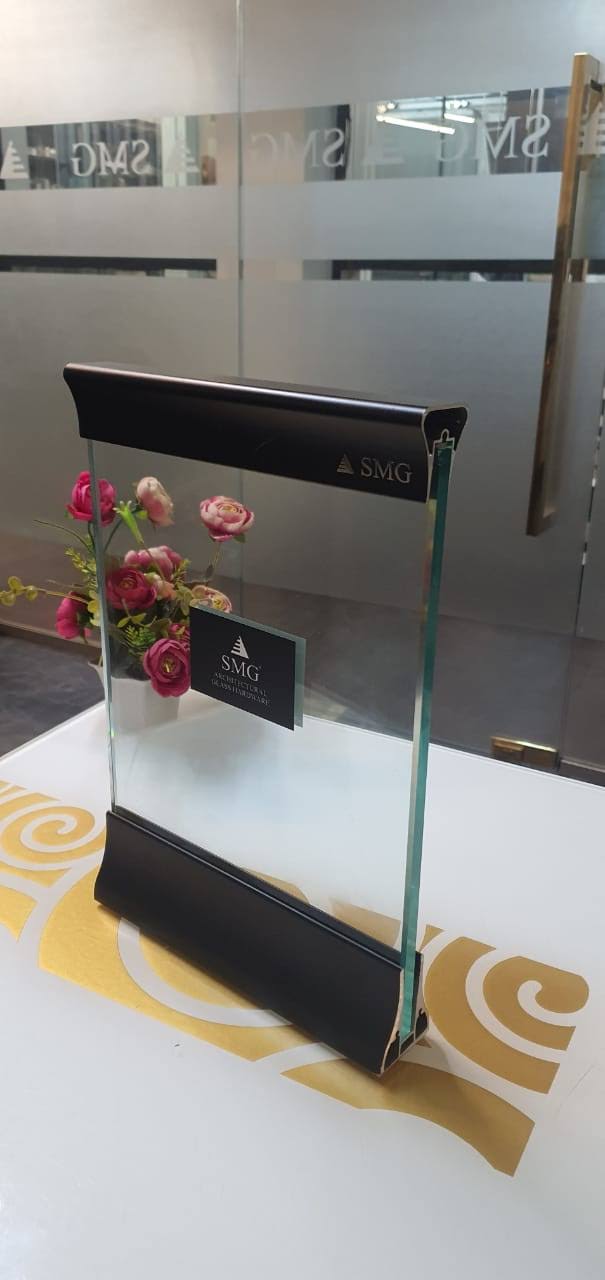 Balcony glass railing product image