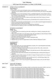 Not always for the better. Salesperson Resume Samples Velvet Jobs