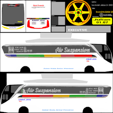 Livery bussid bus agra mas hd. Pin Di Stiker Mobil