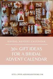 Cute little presents for the 12 days before the wedding. Bridal Shower Advent Countdown Wedding Calendar Countdown Gifts Wedding Calendar Wedding Advent Calender