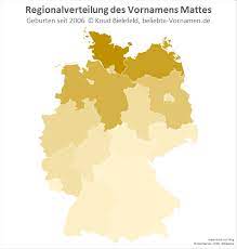 Häufigste männlich name in deutschland. Vorname Mattes Herkunft Und Bedeutung