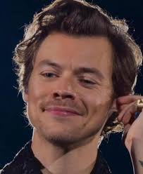 Harry Styles Smiling at The Camera