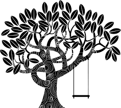 Find the perfect tree silhouette stock photos and editorial news pictures from getty images. Old Tree Silhouette Swing Free Vector Graphic On Pixabay