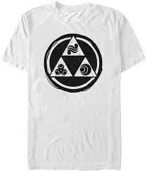Camisetas De The Legend Of Zelda Nintendo Men S Legend Of Zelda Triforce Symbols Short Sleeve T Shirt Reviews T Shirts Men Macy S Playeras