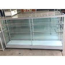 Lemari kaca serba guna untuk display gundam hot toys made by order display serbaguna menggunakan bahan dasar allumunium. Etalase Kaca Alumunium Ukuran 1 9 M 1 5 M 1 M Lemari Kaca Shopee Indonesia