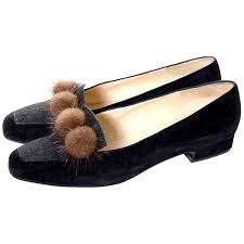 Последние твиты от roberto mancini (@robymancio). Rene Mancini Paris Vintage Shoes W Box Size 38 5 Mink Pom Poms Velvet Wool 8 Vintage Shoes Shoes Embellished Shoes