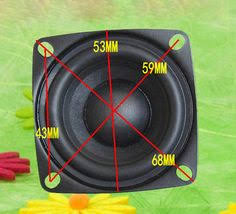 Skema box miniatur 4 inch / ukuran box real cla 12 inch. Box Speaker 4 Inch Pengeras Suara Rangkaian Elektronik Bioskop Rumah