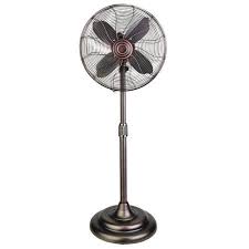 Hawaiian Breeze 16 Retro Stand Fan Oil Rubbed Bronze Stand Fan Standing Fans Fan