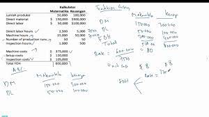 Activity based costing mengklaim bahwa rekayasa khusus, pengujian khusus, pemasangan mesin, dan lainnya adalah kegiatan yang mennggunakan biaya. Activity Based Costing Youtube