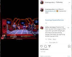 Tanggapan Luna Maya Saat Digombalin Mantan Suami Rossa Suami Maya Publik