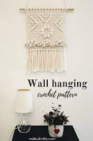 You can also use it as holiday décor. Crochet Wall Hanging Pattern Mallooknits Com Crochet