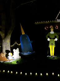 Good Bye Mr Narwal By Dorkycuteness Via Flickr These Need To Be My Christmas Decorations Christmas Yard Art Christmas Yard Decorations Elf Decorations