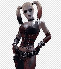 The dark knight was just looking for some of the cops kidnapped by harley quinn and her henchmen and has. Batman Arkham City Batman Arkham Asylum Batman Arkham Knight Harley Quinn Harley Quinn Batman Arkham City Game Video Game Fictional Character Png Pngwing