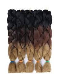 Please allow 24hrs for a responds. Shop 5pcs Lot Ombre Jumbo Braiding Hair Extensions Kanekalon 3 Tone Synthetic Fiber For Twist Braid Hair Online In Egypt