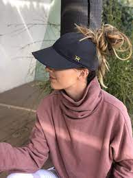 High Bun And Wider Brim For Better Sun Protection Designed Just For Women Trending Hats Baseball Hat Hairstyles Hat Hairstyles