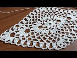 Tigisi Orgu Dantel Tepsi Ortusu Sehpa Ortusu Runner Modeli Yapimi Crochet Youtube Dantel Orgu Tig Isleri