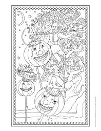 Vintage Halloween Demons And Pumpkins Woo Jr Kids Activities Vintage Halloween Halloween Coloring Coloring Pages