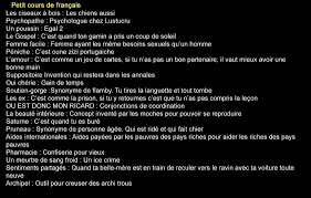 Prtit Cours De Francais Mot Drole Gospel Cours De Francais