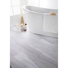 Here we have a carrara mosaic surround with a taupe tile floor. Vinyl Marble Tiles Novocom Top