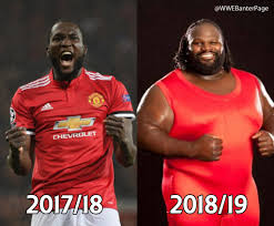 Fantastic night at old trafford raising money for @unicef and great hanging out with @rlukaku9. it could be lukaku who gets the last laugh though. Zkkn85t8r2z0sm