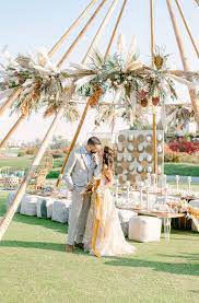 A Bohemian Themed Afternoon Wedding Celebration In Dubai Afternoon Wedding Dubai Wedding Wedding