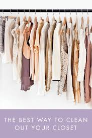 How to clean your room + be productive! The Best Way To Clean Out Your Closet Using The Konmari Method Clothes How To Organize Your Closet Piece Of Clothing