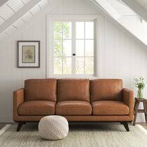 How has your interior define sofa held up. Corinthian Leather Sofa Wayfair