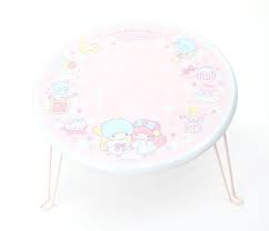 Little Twin Stars Folding Table Little Twin Stars Kawaii Room Folding Table