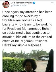 Bringing corruption to a manageable level in nigeria. Stella Dimoko Korkus Com Ovation Magazine Ceo Dele Momodu And President Buhari S Aide Lauretta Onochie Continue To Drag Each Other On Twitter