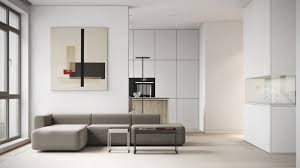 There are many different ways to maximize your apartment's space through interior design. A Minimalist Apartment In Odessa For A Bachelor Minimalist Interior Design Minimalist Living Room Minimalist Apartment Decor