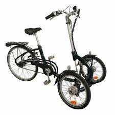 The two front wheels and the ackerman steering takes a bit of getting used to. Tricycle Special For Adults Van Raam Tricycles Van Raam