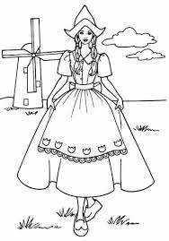 Interested in more world places? Dutch Lady Coloring Page Free Printable Coloring Pages For Kids