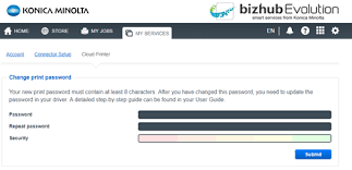 I have installed the 64 bit print driver for a konica minolta bizhub 751 copier on a 2003 r2 64 bit server. Bizhub Evolution Setup Ipp Cloud Print Via Bizhub Evolution