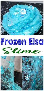 Easiest Slime Frozen Elsa Slime You Will Want To Make Diy Slime Without Borax With This Disney Elsa Slime Homemade Homemade Slime Diy Slime Recipe Diy Slime