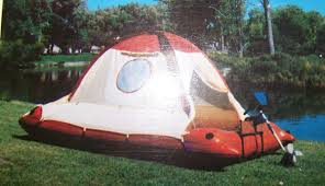 Inflatable Tent Camping Rafting Floating Fishing River Lake Pool Boat Tent Tent Camping Camping Life
