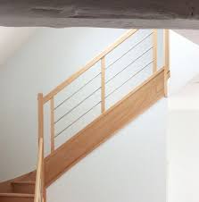 Garde Corps D Escalier Sur Mesure Modele Contemporain En 2020 Escalier Contemporain Decoration Maison Escalier