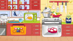 Concept kitchen home kitchen cartoon kitchen interior vector kitchen background kitchen cartoon vector kitchen background flat cartoon kitchen table cartoon images of cooking illustration kitchen cartoon. Kids Kitchen Free Cooking Game For Android Apk Download