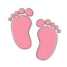 Free And Absolutely The Cutest Baby Shower Clip Art Baby Shower Clipart Baby Girl Decor Baby Shower Bunting