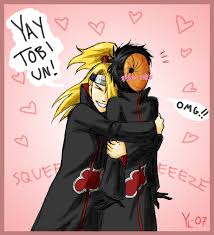 Fan art of deidara and madara (tobi) for fans of akatsuki 18624978. Tobi X Deidara Chibi Novocom Top