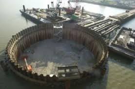 Establish the height of the outer arches by setting short pieces of 5/4 decking (h) on top of the inner arches. How Bridges Are Built Over Water