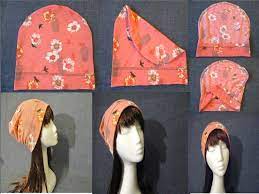 Cotton Jersey Beanie Hat Sewing Pattern Pdf Single Layer Etsy Hat Patterns To Sew Knitted Hats Slouch Hat Pattern