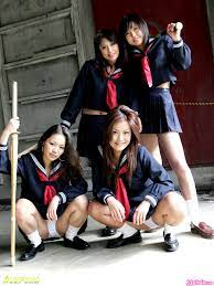 AV女優ギャラリー JapaneseBeauties バイオレンススケバン物語 Part1 楓 無修正画像 Kaede 060909-083  caribbeancom